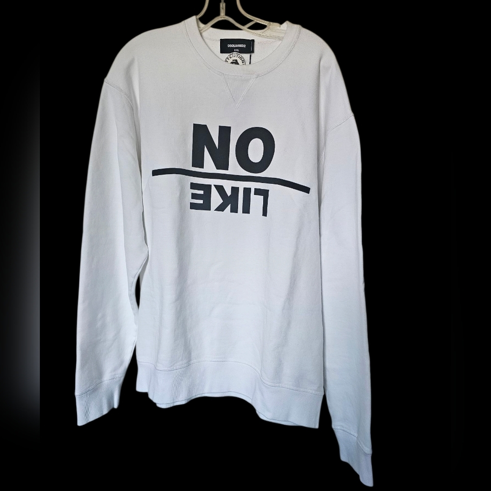 DSQUARED2 No Like Sweatshirt NWT - Size XXL